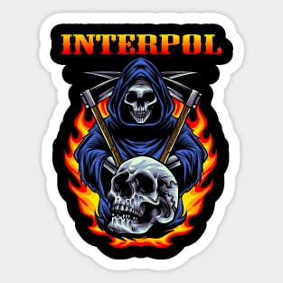 INTERPOL VTG Sticker